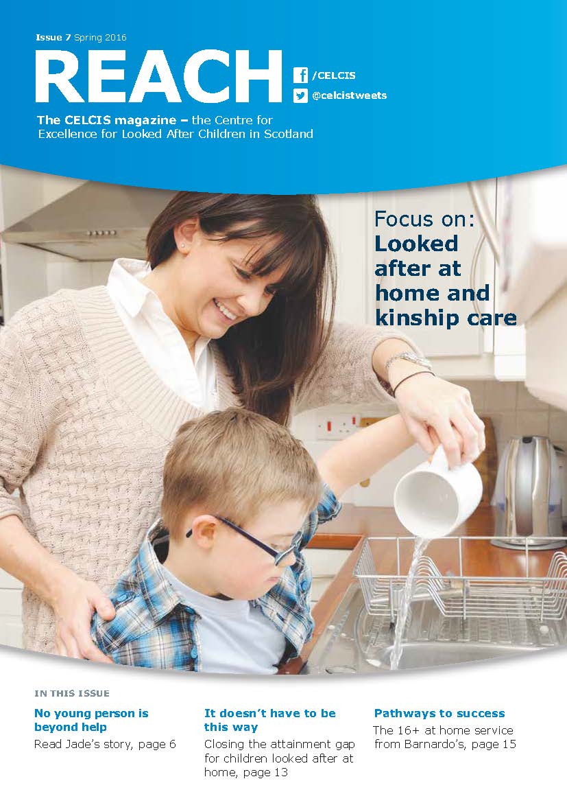 Front cover of Reach magazine, Issue 7, 2016